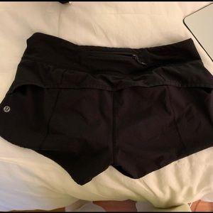 Black Lululemon shorts